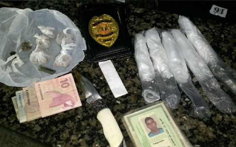 Crato – Policia Civil prende homem acusado de tráfico de drogas no Conjunto Vitória Nossa