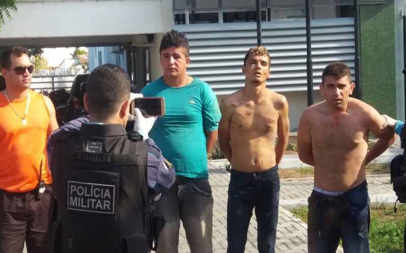 Trio suspeito de crimes em várias regiões do ceará é preso em Jaguaribe