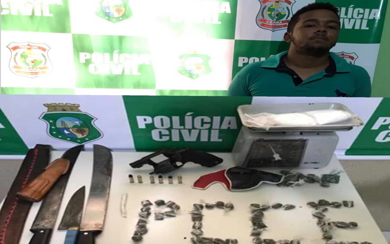 Polícia prende homem com droga que seria comercializada na EXPOBREJO