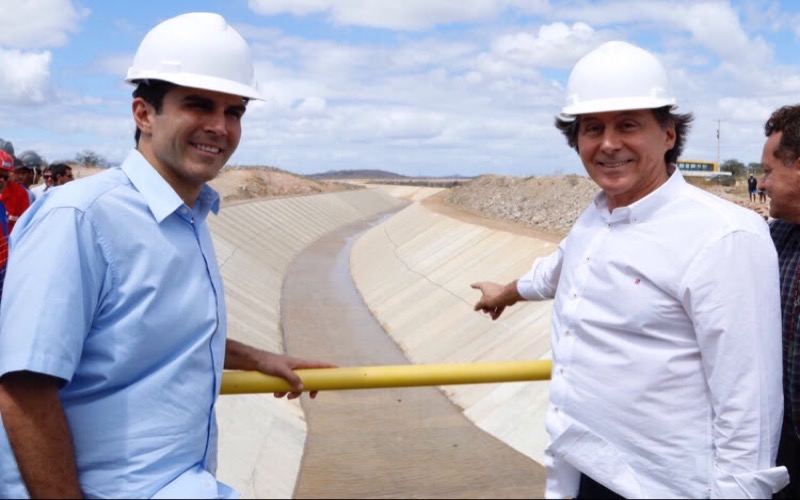 Eunício libera R$ 20 milhões para construção do Cinturão das Águas do Ceará (CAC)