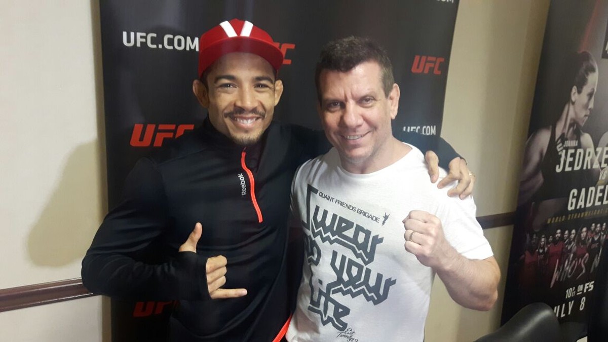 Dedé acredita que chutes poderão fazer a diferença para José Aldo: “Melhor arma”