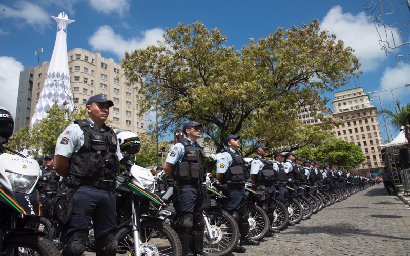 Ceará reforça policiamento com 205 novas motocicletas