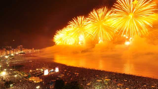 Réveillon 2018 em Copacabana terá 17 minutos de queima de fogos