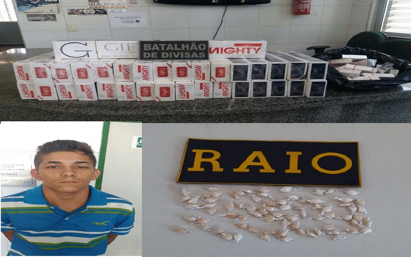 Policia realiza apreensão de contrabando e drogas no Cariri