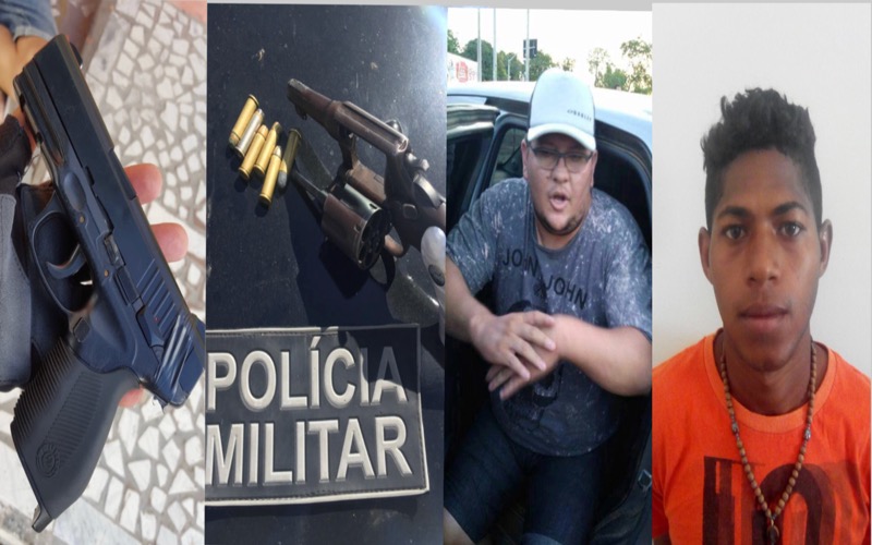 Polícia prende nove acusados de crimes e tira seis armas de fogo de circulação em menos de 24 horas na Região do Cariri