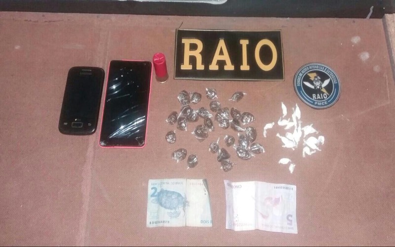 Policia fecha mais uma boca de fumo na Cidade de Crato/CE neste fim de semana