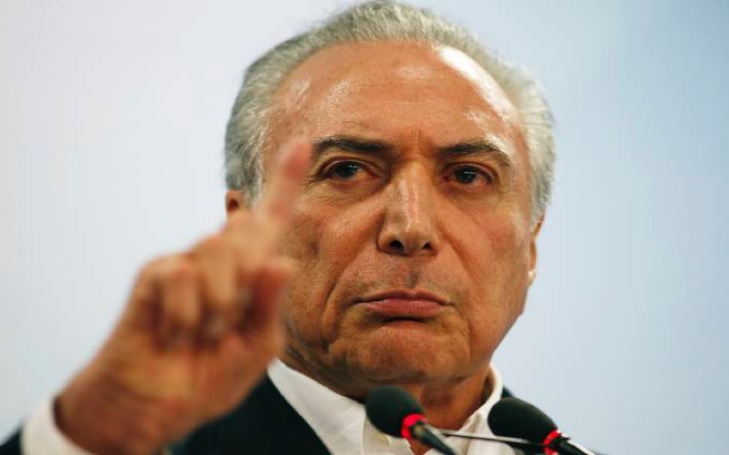 Michel Temer é desaprovado por 88,1% dos eleitores no Ceará