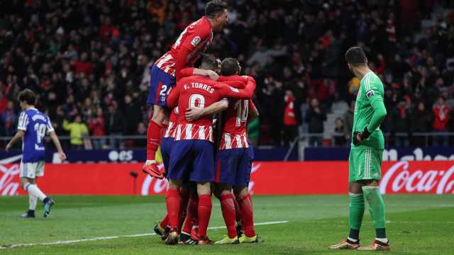 Atlético de Madrid vence e diminui diferença para o líder Barça