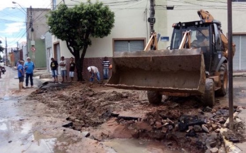 Áreas afetadas pelas chuvas continuam sendo acompanhadas pelo Município em Juazeiro do Norte