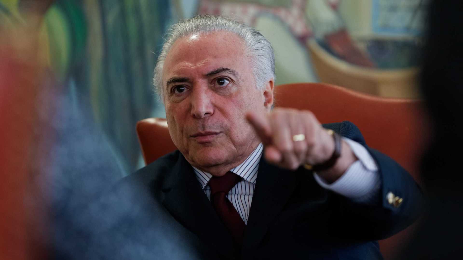 Após intervenção no RJ, Temer determina envio de força-tarefa ao CE