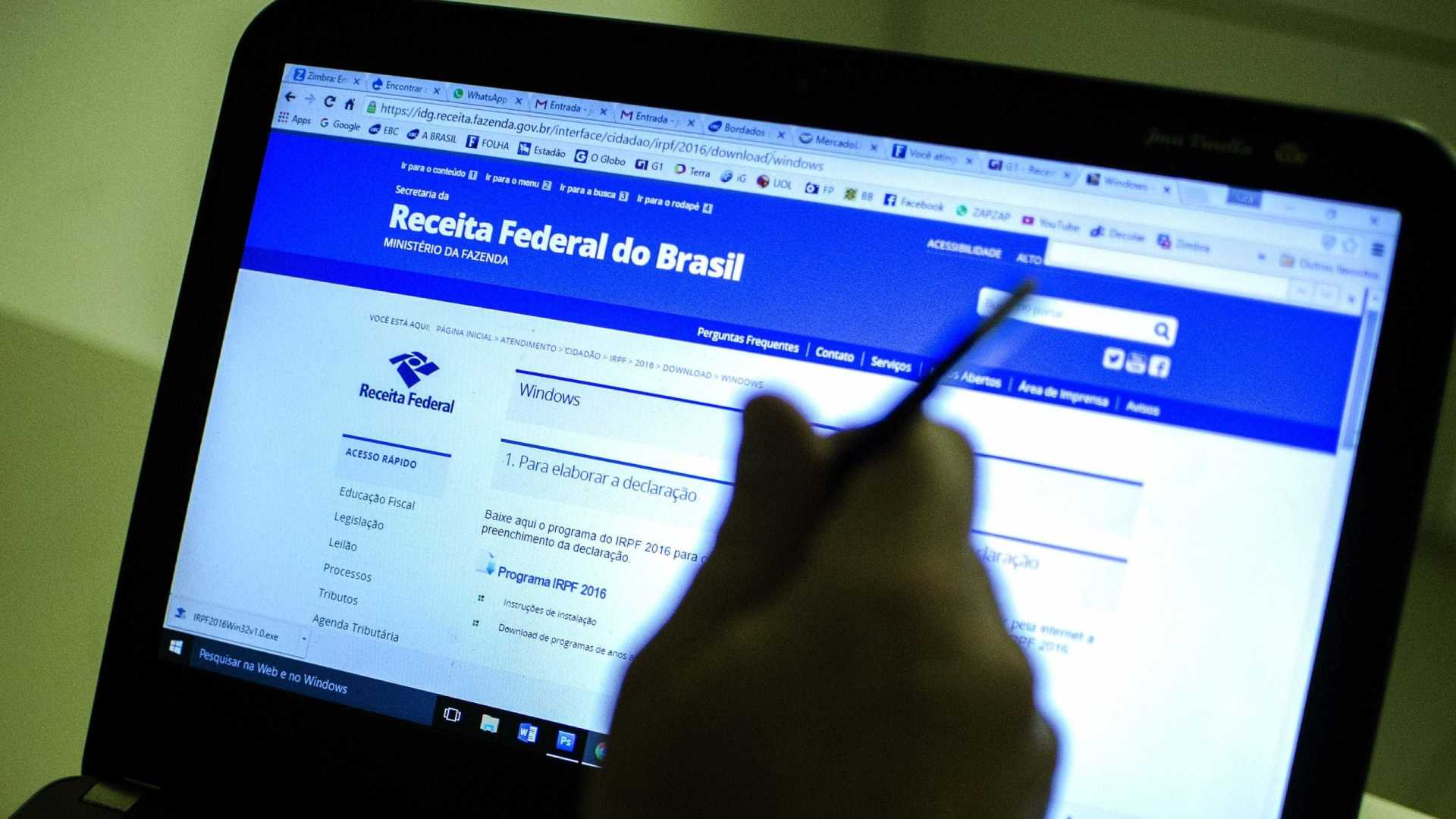 Receita já recebeu mais de 7 milhões declarações do IRPF 2018