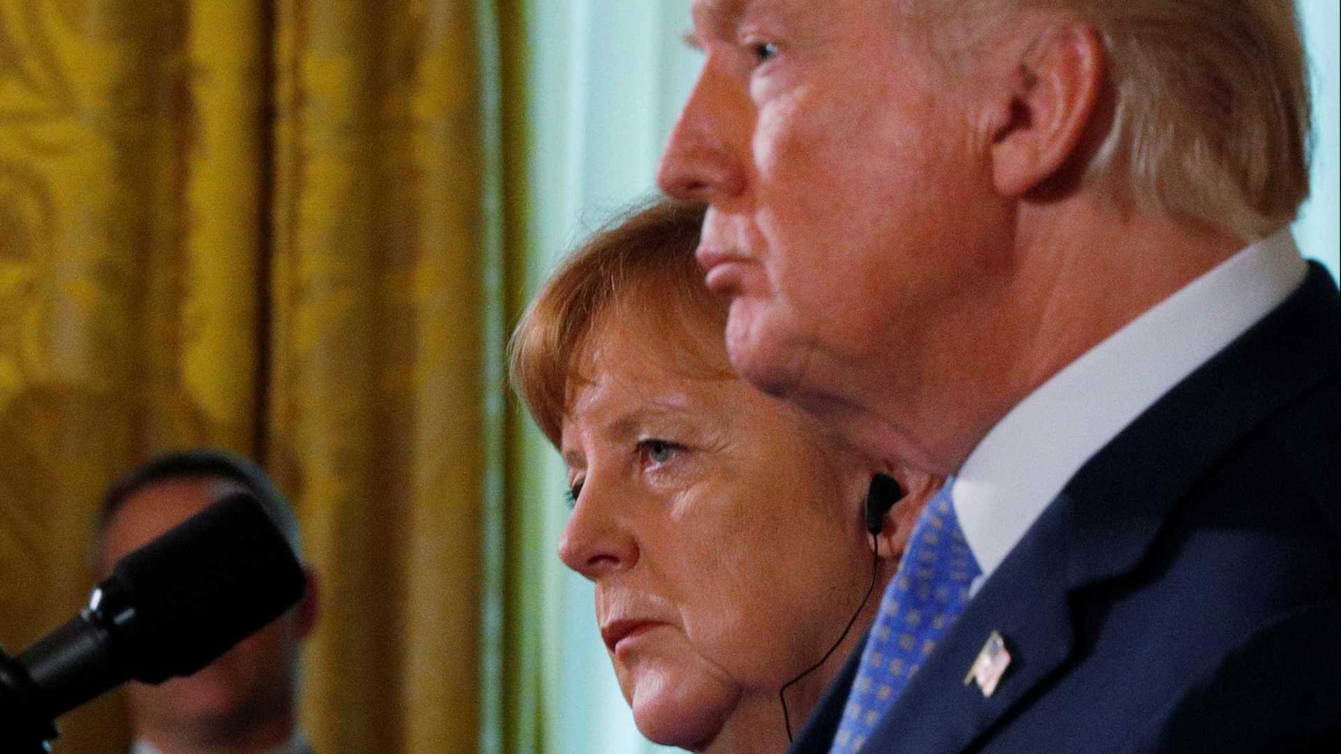 ‘Trump é que vai decidir’, diz Merkel sobre tarifas de aço e alumínio