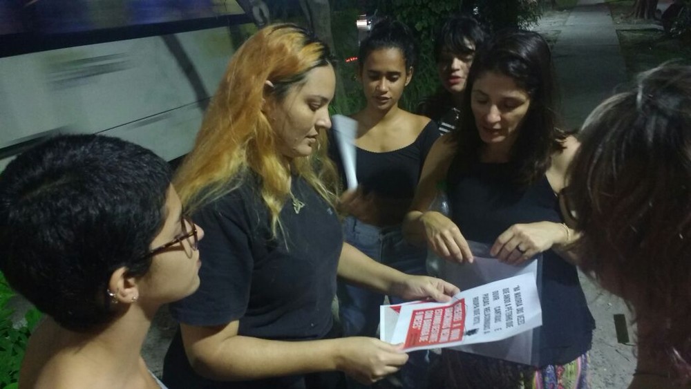 Intervenção urbana mapeia locais de assédio e violência contra mulheres no bairro da Jatiúca