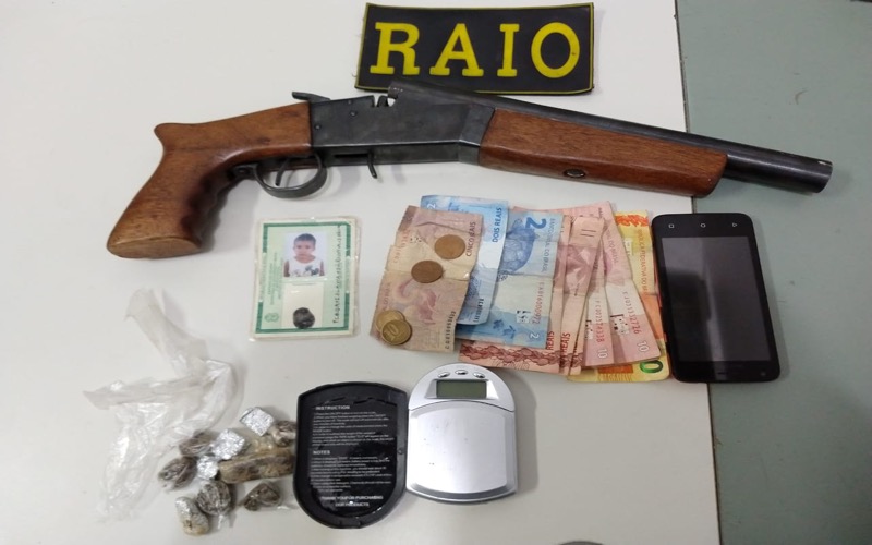 BPRAIO apreende mais duas armas de fogo e drogas nas cidades de Barbalha e Crato-CE