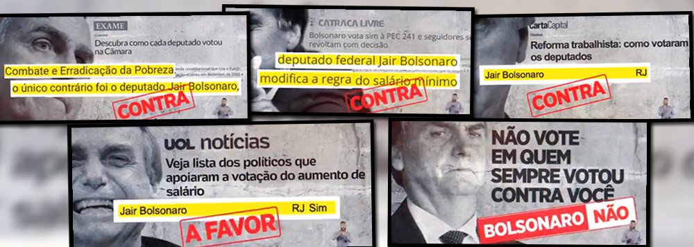 Segundo turno antecipado, PT parte para o ataque a Bolsonaro