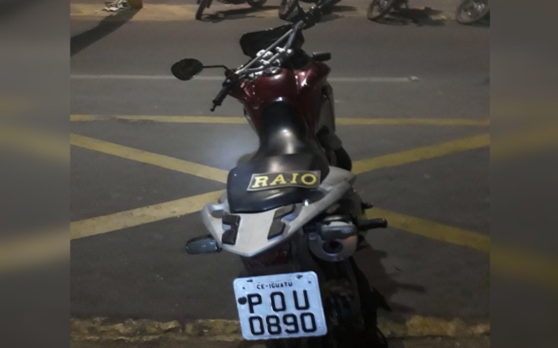 BPRAIO aborda suspeito, apreende droga e descobre que motocicleta é roubada  em Juazeiro do Norte-CE