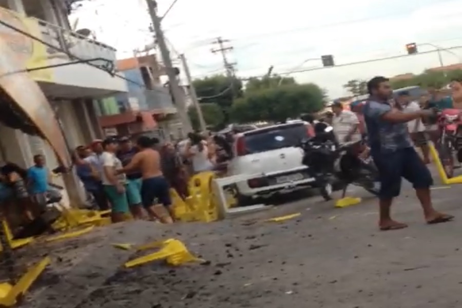 Crateús-CE: Uma pessoa morre e outras sete ficam feridas em atropelamento