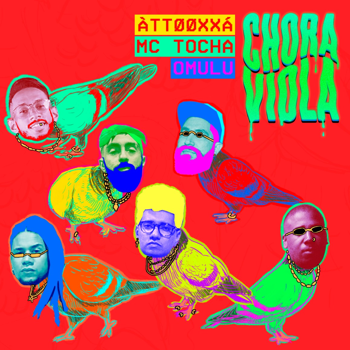 Banda ÀTTØØXXÁ quer fazer festa com single que une funk-brega de MC Tocha e o batidão de Omulu