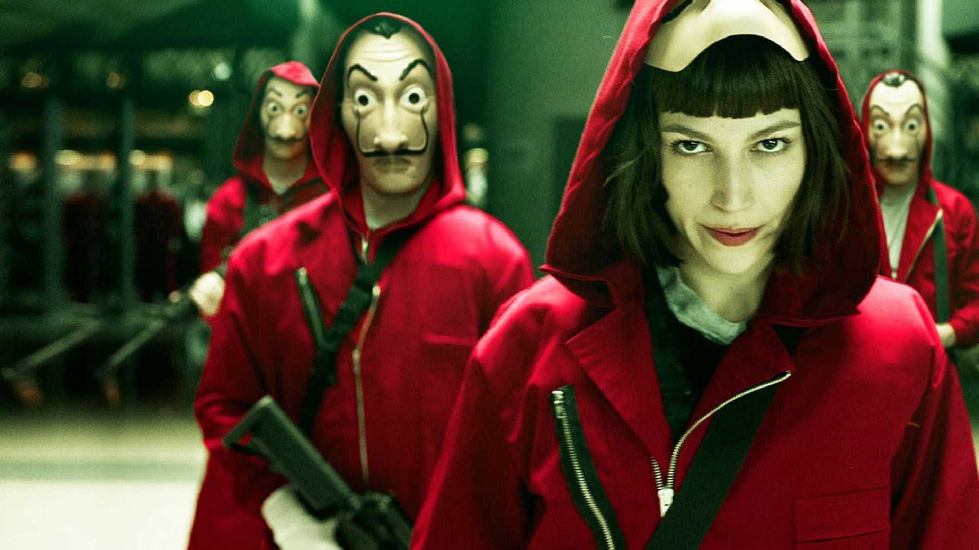 ‘La Casa de Papel’ é a série mais buscada no Google pelos brasileiros