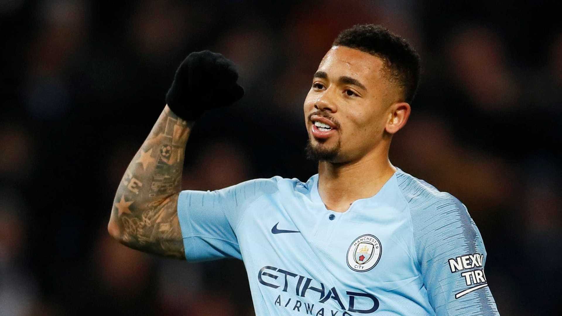 Com 4 gols de Gabriel Jesus, City faz 9 a 0 na Copa da Liga Inglesa