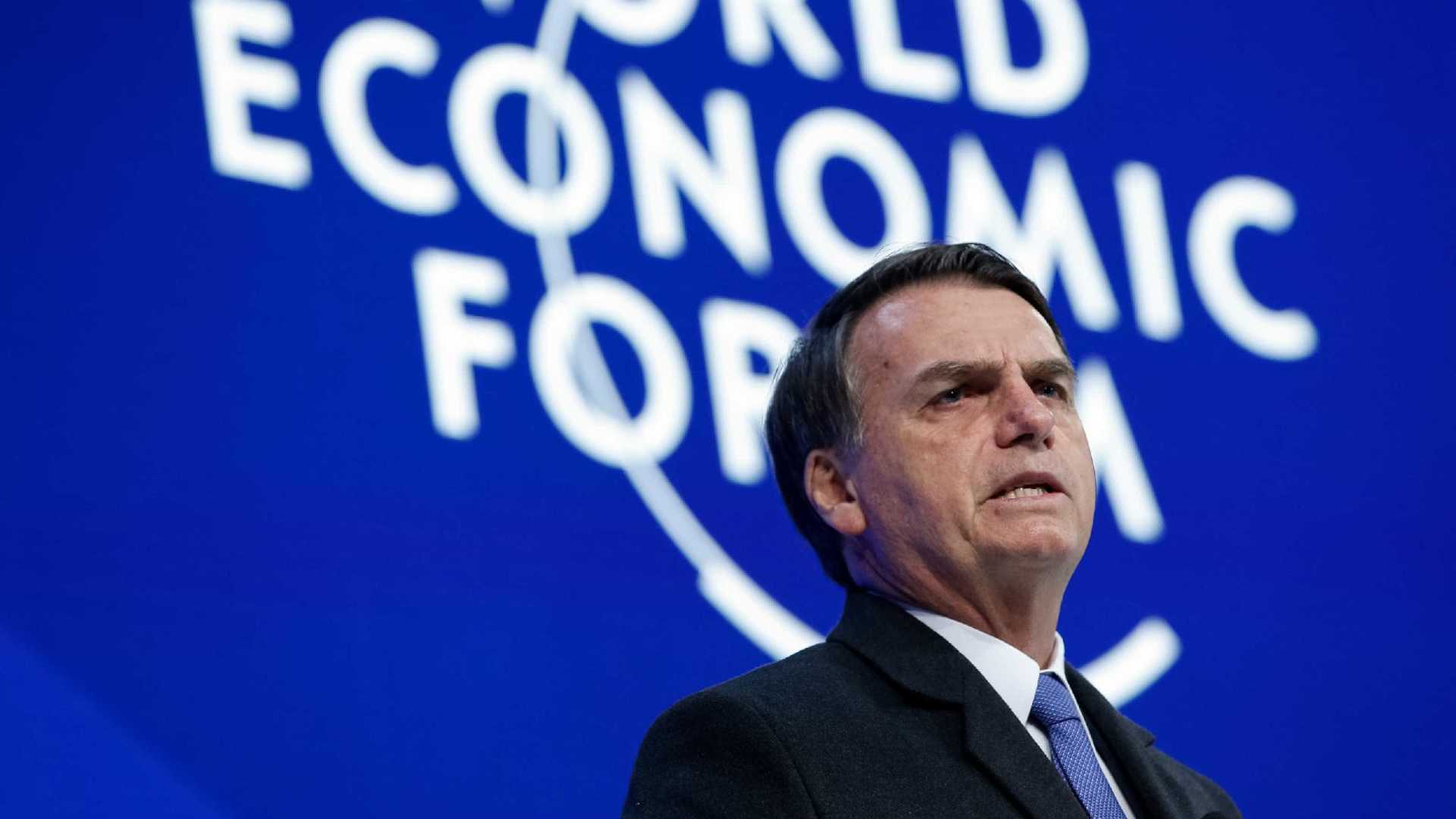 Analistas de mercado acharam raso discurso de Bolsonaro em Davos