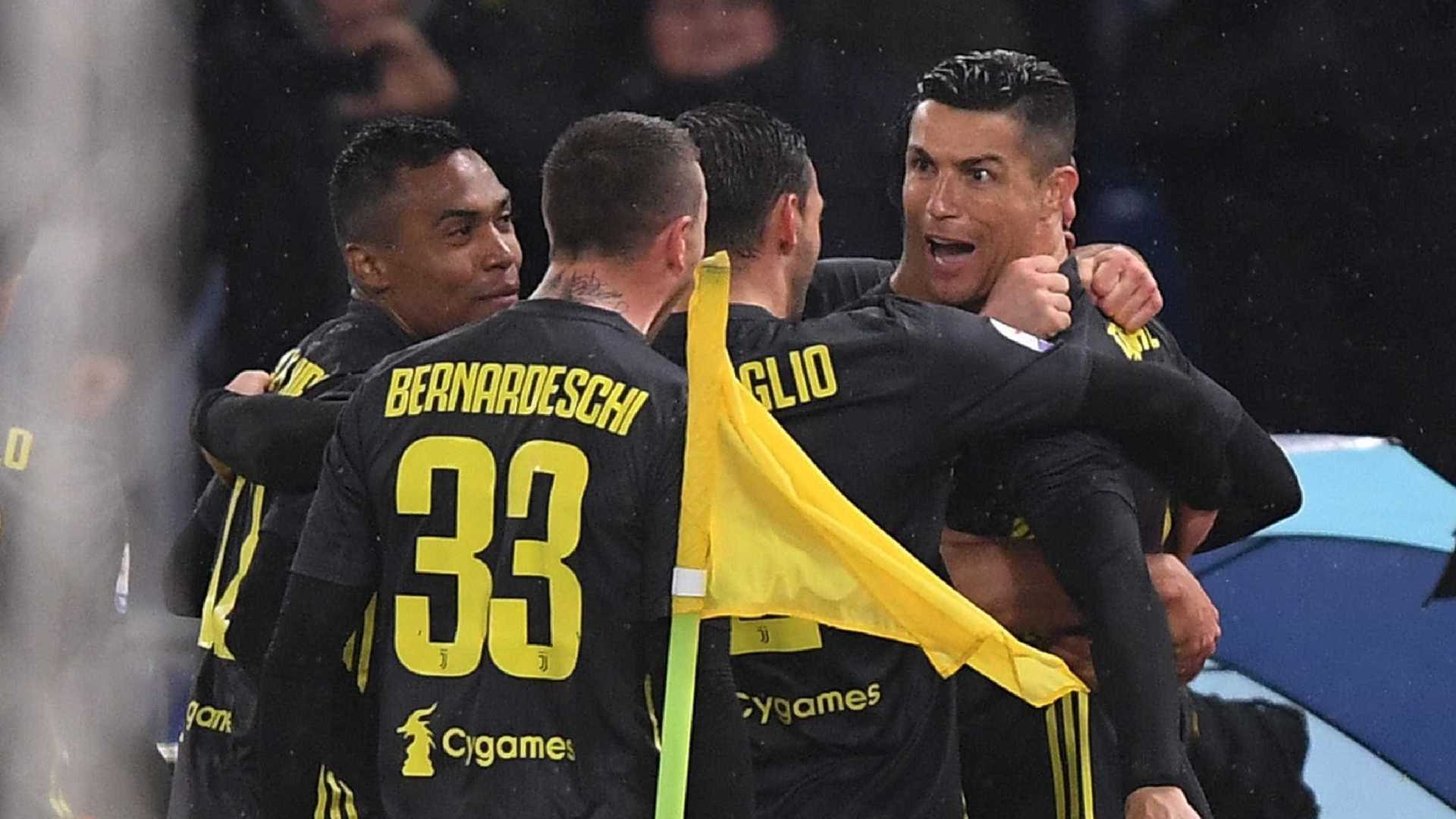 Cristiano Ronaldo marca no fim e Juventus vira sobre a Lazio