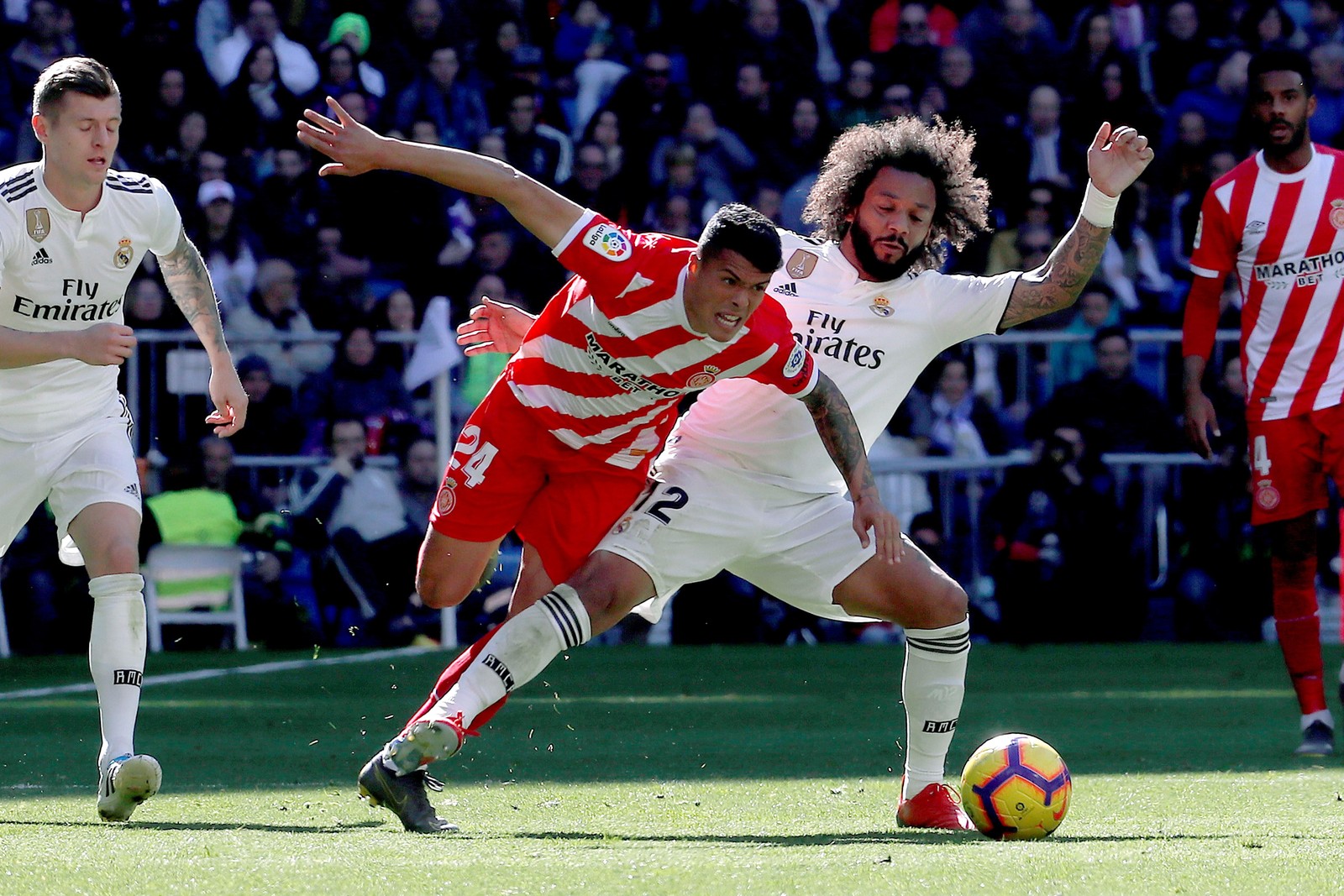 Titular novamente em derrota do Real, Marcelo ironiza críticas em rede social: “Tudo culpa minha”