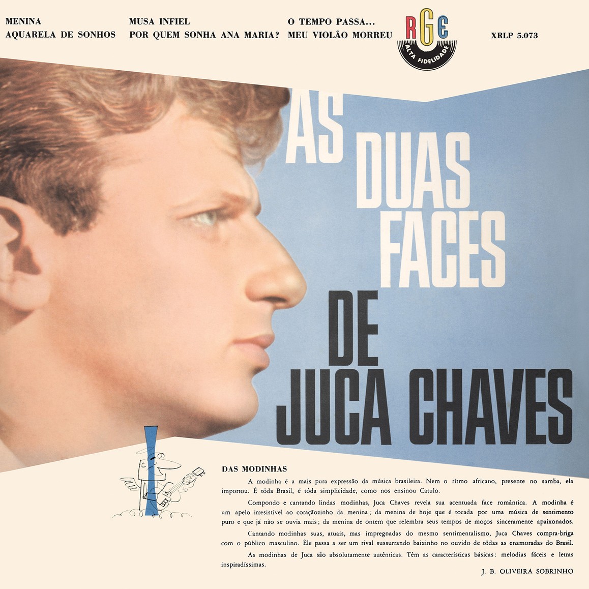 Juca Chaves tem expostas em CD as duas faces de álbum dividido entre modinhas e sátiras