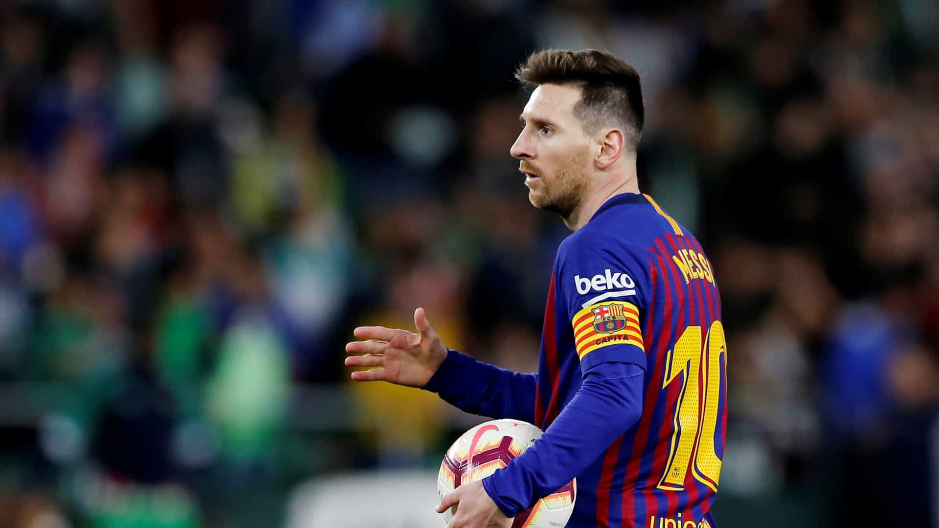 Valverde revela que Messi sofre com lesão ‘desde antes do Natal’