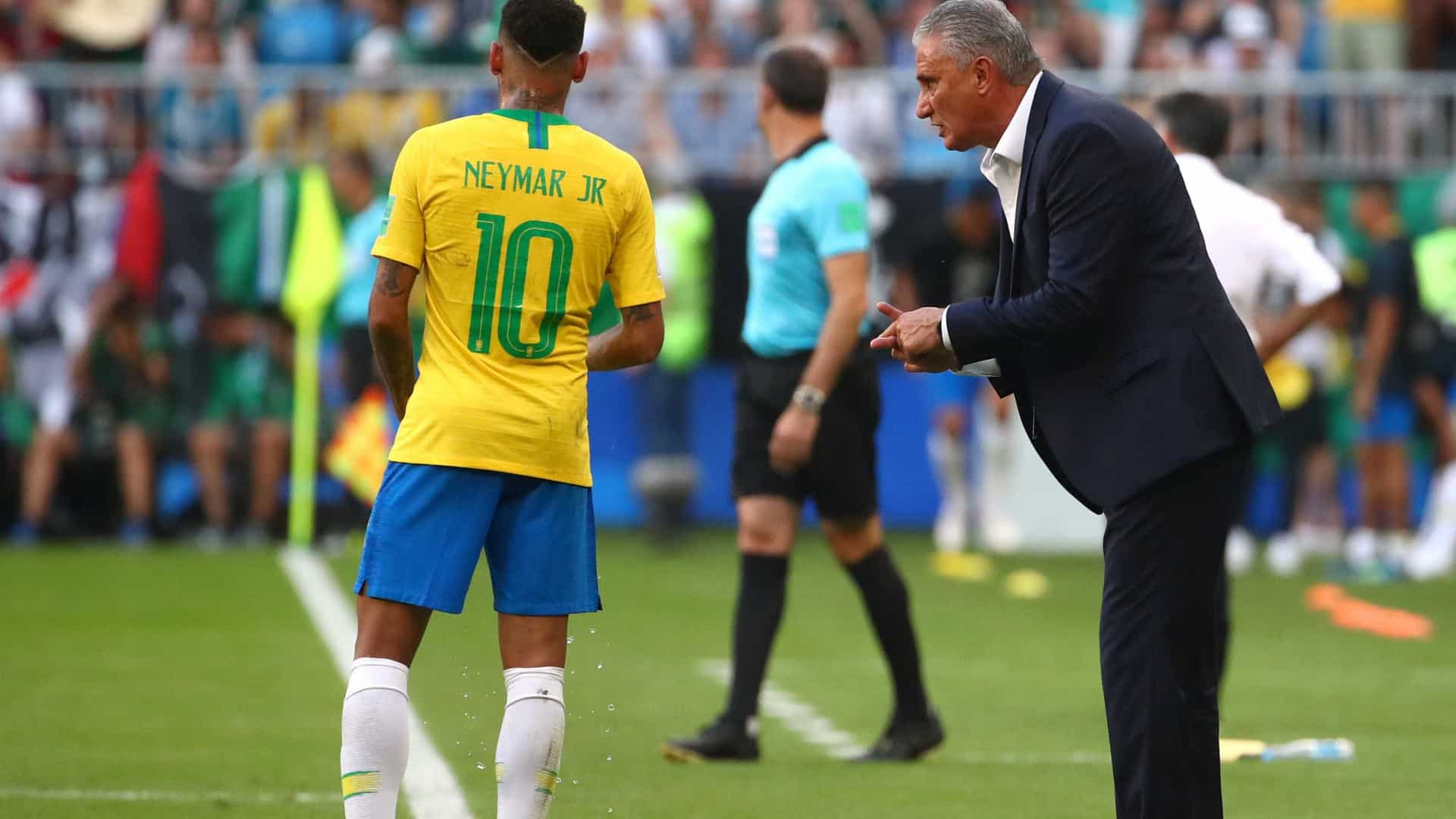 Tite conversou e ‘enquadrou’ Neymar na seleção após a Copa do Mundo