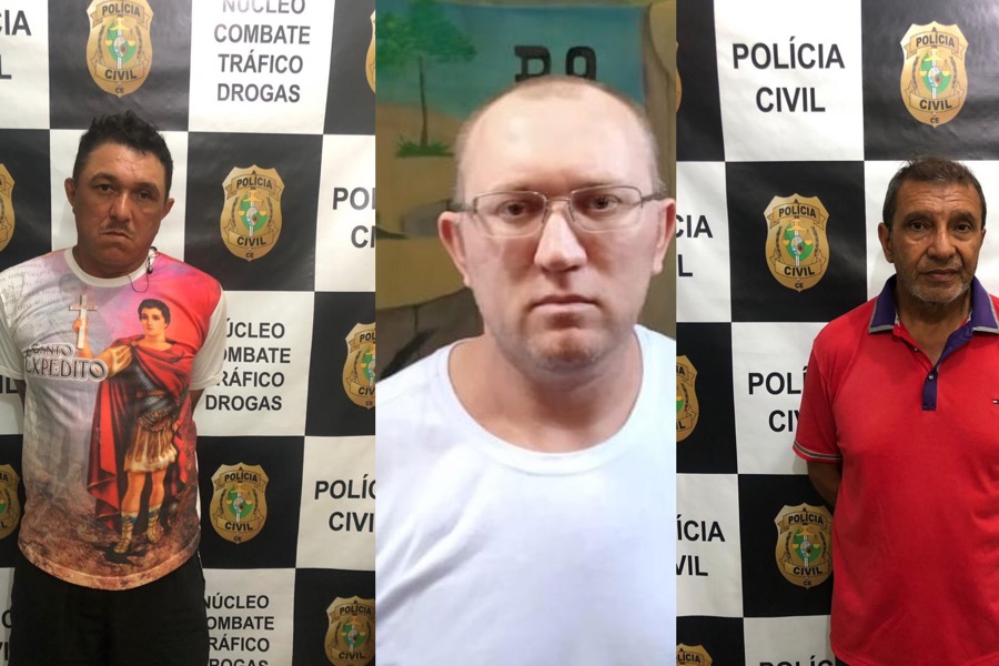 Após investigações Polícia Civil de Juazeiro do Norte-CE chega em trio que atuava fortemente no tráfico de drogas na Região do Cariri