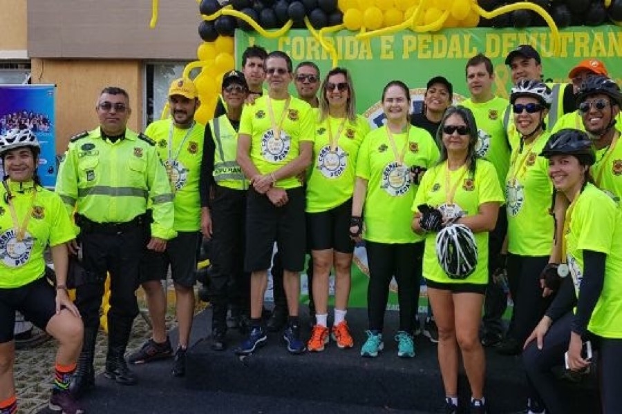 Pedal e Corrida do Demutran de Juazeiro do Norte reúnem cerca de mil pessoas por um trânsito seguro