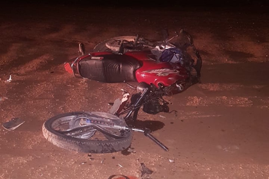 Três homens morrem em acidente de trânsito após colisão entre motocicletas na cidade de Salitre-CE