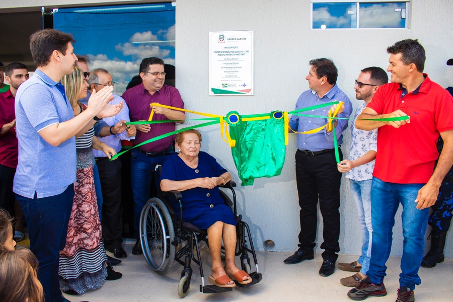 Governo de Várzea Alegre inaugurou prédio do CAPS no Riachinho