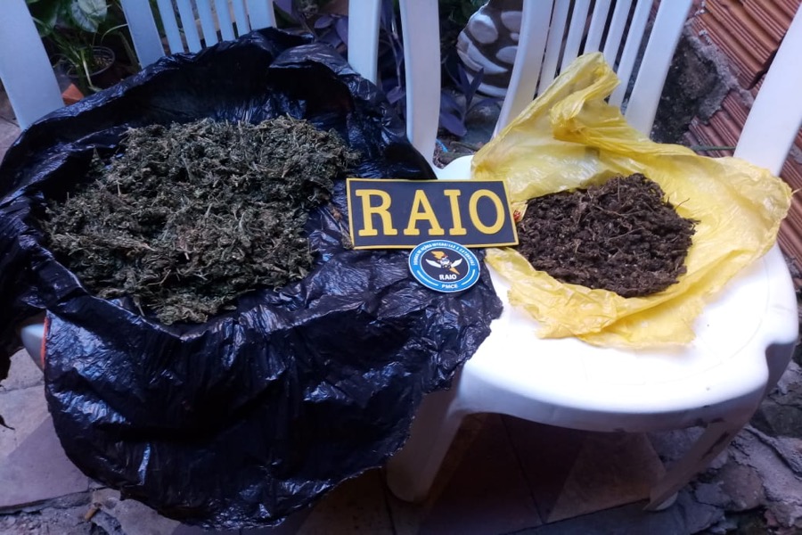 BPRAIO apreende mais de meio quilo de maconha  e prende acusados em Brejo Santo-CE