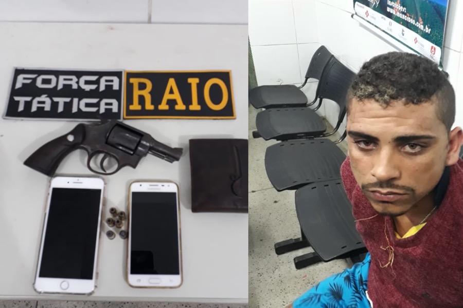 Após roubar celulares Polícia prende acusado em ação  rápida na cidade de Barbalha-CE