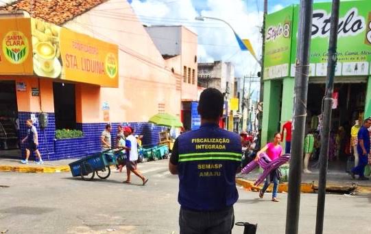 SEMASP se pronuncia após queixas de vendedores ambulantes no centro de Juazeiro do Norte