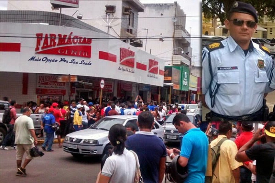 Juíz nega indenização de R$5 milhões de reais à família de policial morto em farmácia na cidade do Crato