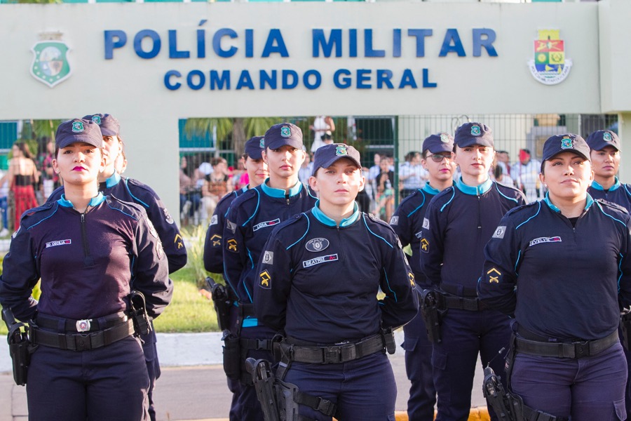 governador anuncia que o Ceará terá sua primeira coronel mulher