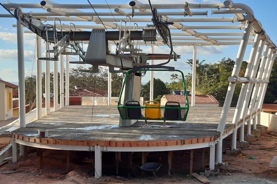 Teleférico de Barbalha está em fase final de implantação