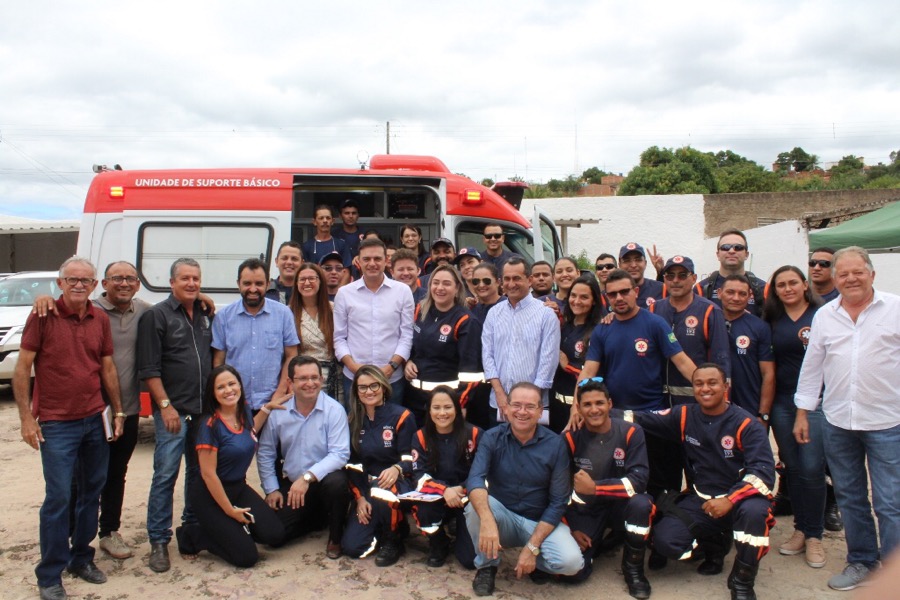 Crato recebe novas ambulâncias do SAMU