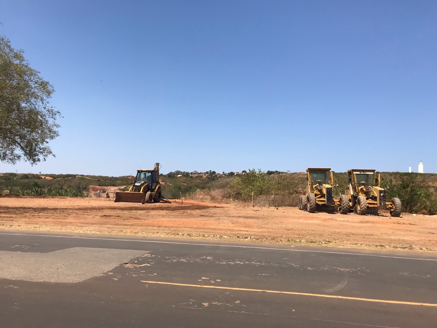 Obra da avenida que liga Mirandão a santuário de Fátima está em rítimo acelerado