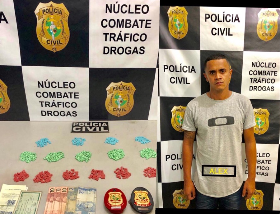 Polícia faz maior apreensão de ecstasy da história no Cariri