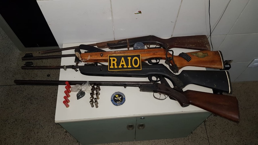 Mais armas de fogo são apreendidas pela Polícia em Juazeiro do Norte e Crato-CE