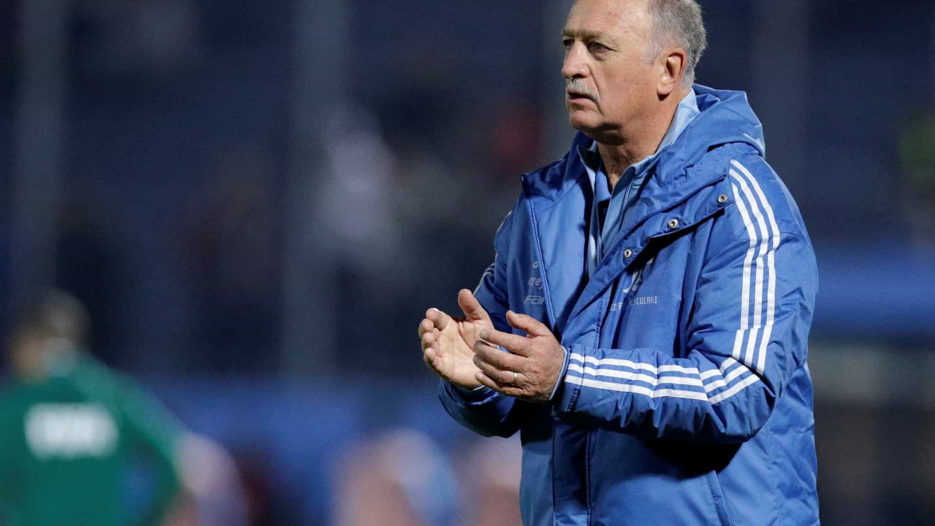 Felipão diz estar tranquilo e que Palmeiras está em recuperação