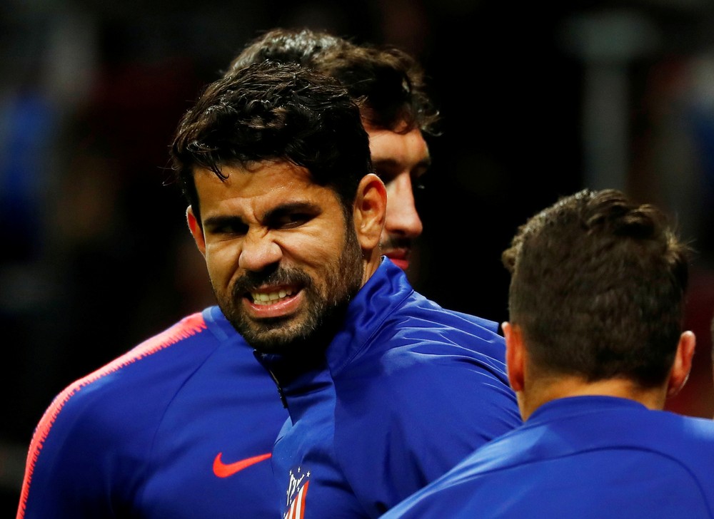 Atlético confirma lesão de Diego Costa, que deve ser desfalque na abertura do Espanhol