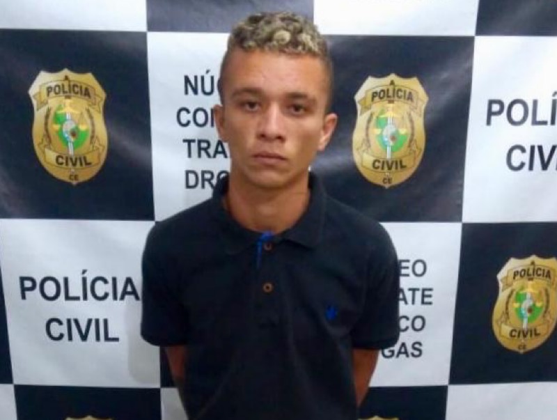 Acusado de roubos envolvido em ataques criminosos na cidade de Jucás-CE é preso pela Polícia Cívil em  Juazeiro do Norte-CE