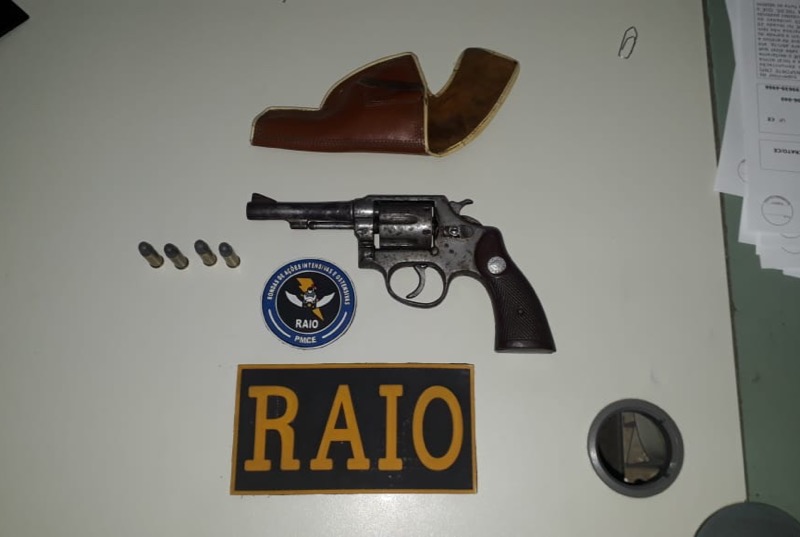 Polícia apreende três armas de fogo nas últimas horas em Crato e Lavras da Mangabeira-CE