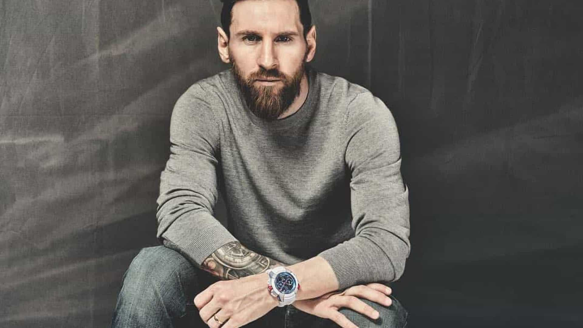 Messi estreia na moda com marca própria