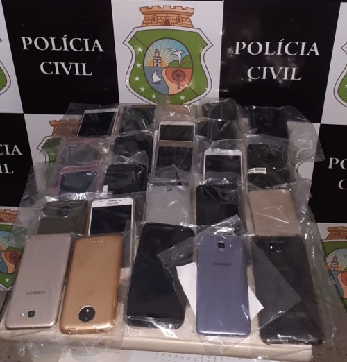 Exclusivo: operação da Polícia Civil recupera celulares roubados em Juazeiro